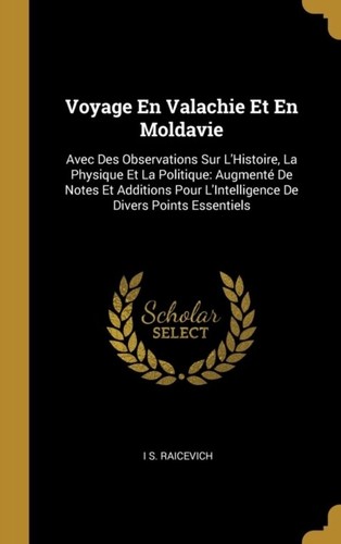 Raicevich voyage en valachie - voyage,